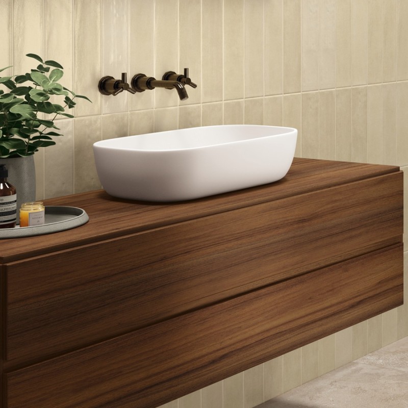 Zellige - carrelage SERENA IVORY 7,5x30cm imitation zellige