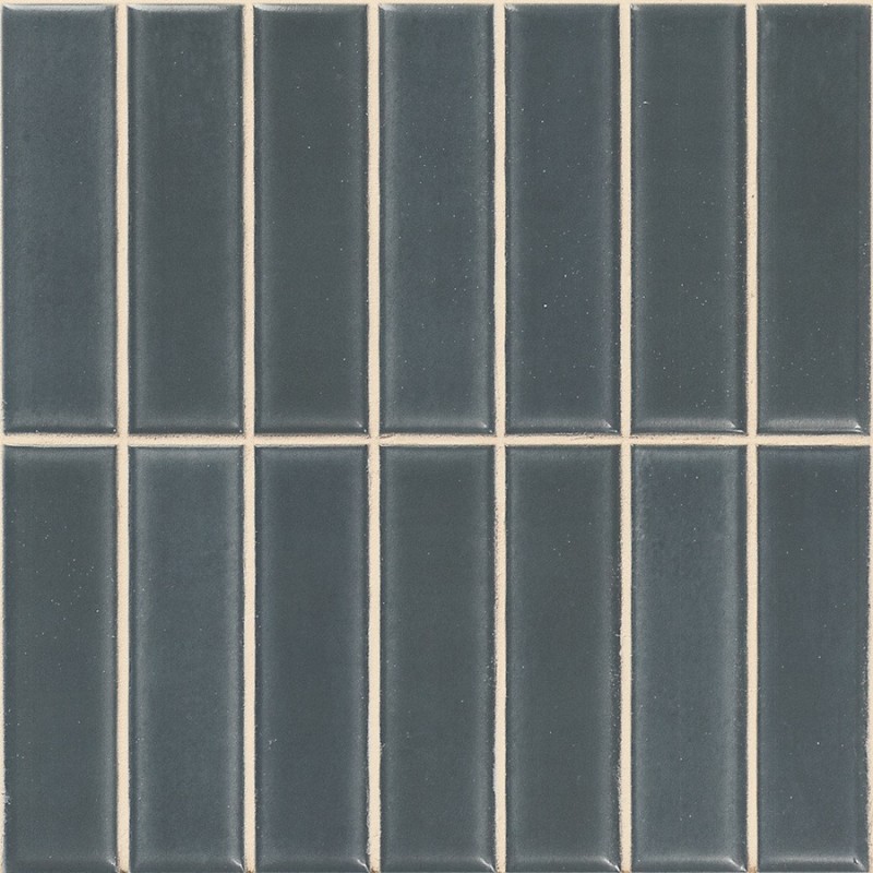 Zellige - carrelage INCISION SERENA BLUE 20x20cm imitation zellige