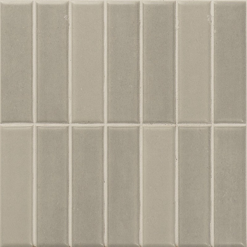 Zellige - carrelage INCISION SERENA GREY 20x20cm imitation zellige