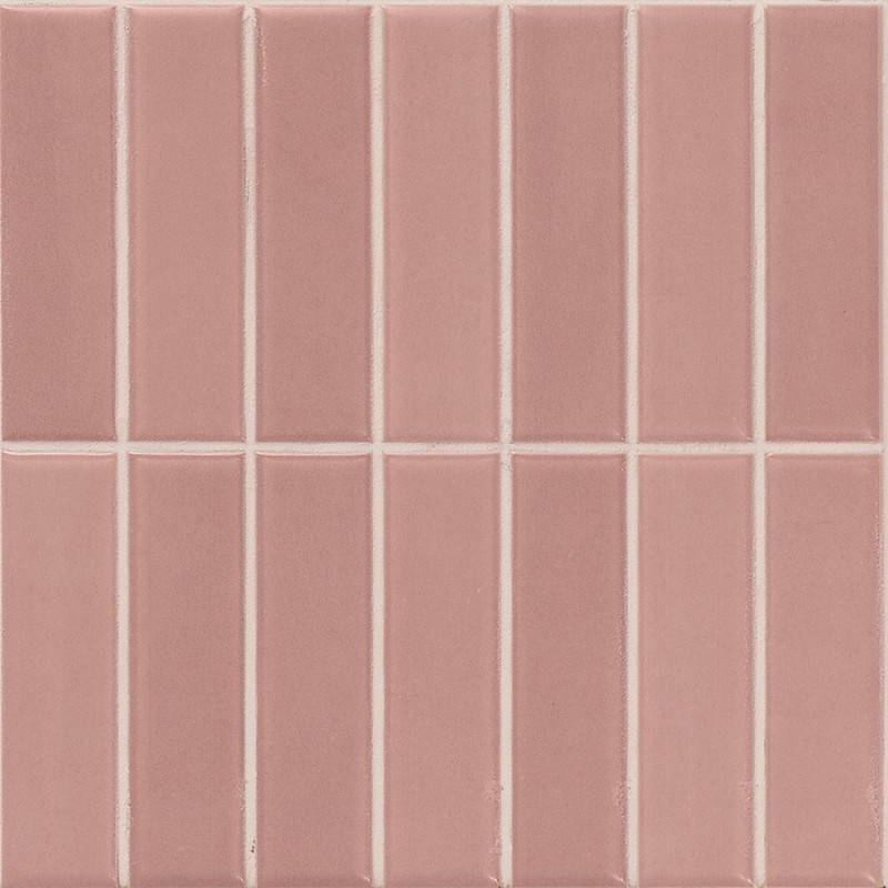 Zellige - carrelage INCISION SERENA ROSE 20x20cm imitation zellige