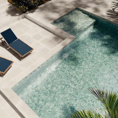 Carrelage - carrelage piscine BALI ELIXIR GREEN 15x15 cm
