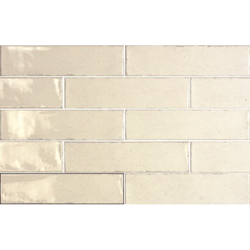 Zellige - carrelage effet zellige 7,5x30 cm MILA IVORY