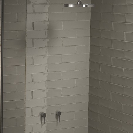 Zellige - carrelage effet zellige 7,5x30 cm MILA TAUPE