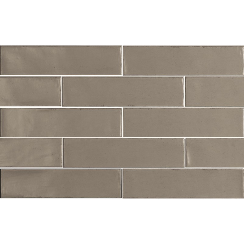 Zellige - carrelage effet zellige 7,5x30 cm LUZIA TAUPE