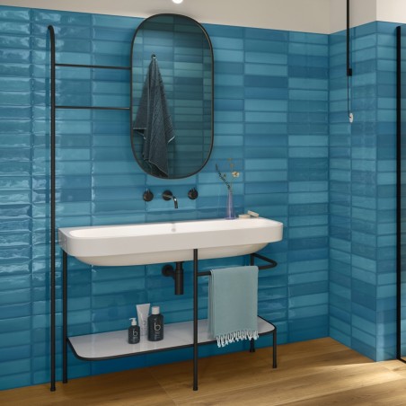 Zellige - carrelage effet zellige 7,5x30 cm AMALIA OCEAN