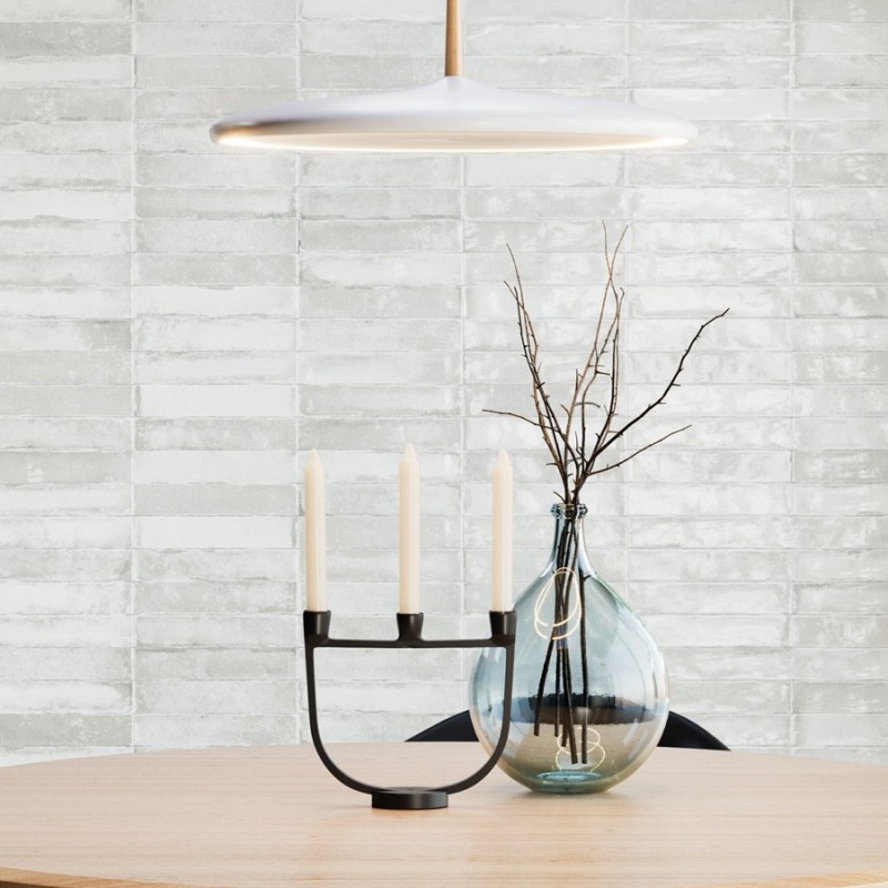 Zellige - carrelage effet zellige 5x25 cm SIENNA WHITE