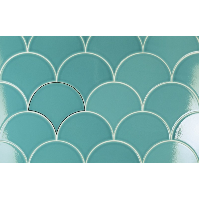 Zellige - carrelage imitation zellige 15,5x17 cm CELESTE BLUE