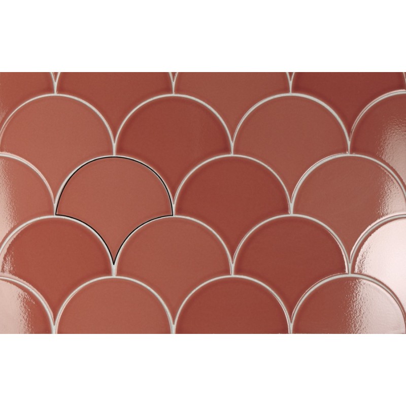 Zellige - carrelage imitation zellige 15,5x17 cm CELESTE CORAL