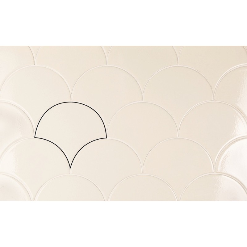 Zellige - carrelage imitation zellige 15,5x17 cm CELESTE NEUTRO