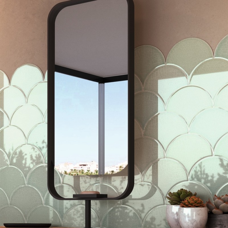 Zellige - carrelage imitation zellige 15,5x17 cm CELESTE SKYLIGHT