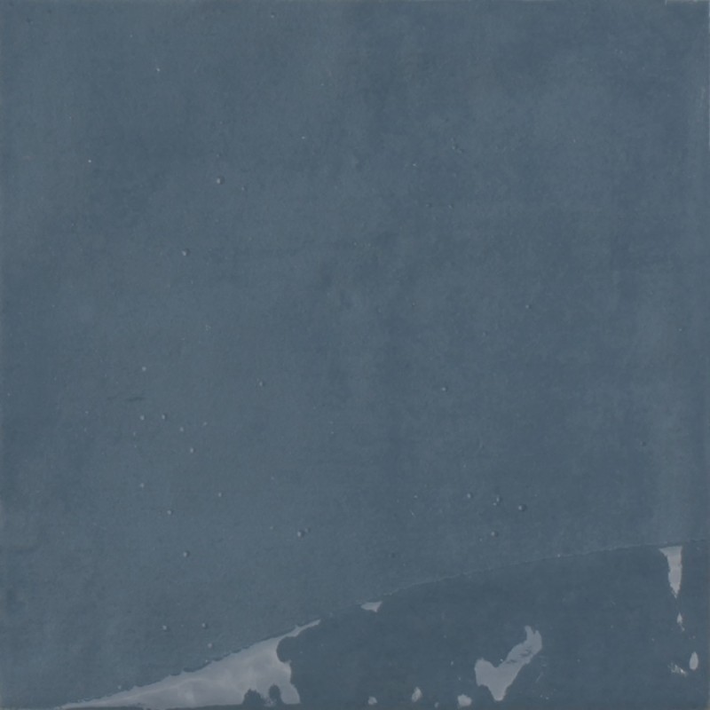 Zellige - carrelage effet zellige 13,8x13,8 cm ELISA BLUE