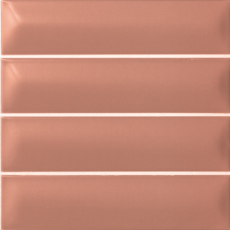 Zellige - carrelage effet zellige 5x20 cm LYSEA THREE TERRACOTA