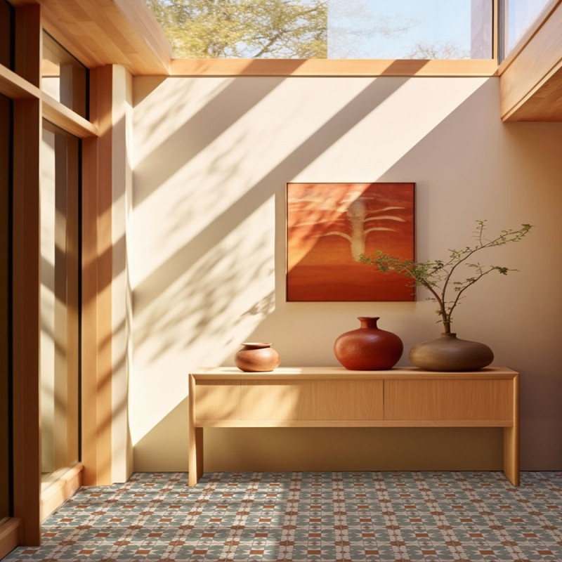 Carreaux ciment - carrelage JADEA 20x20cm imitation carreaux ciment