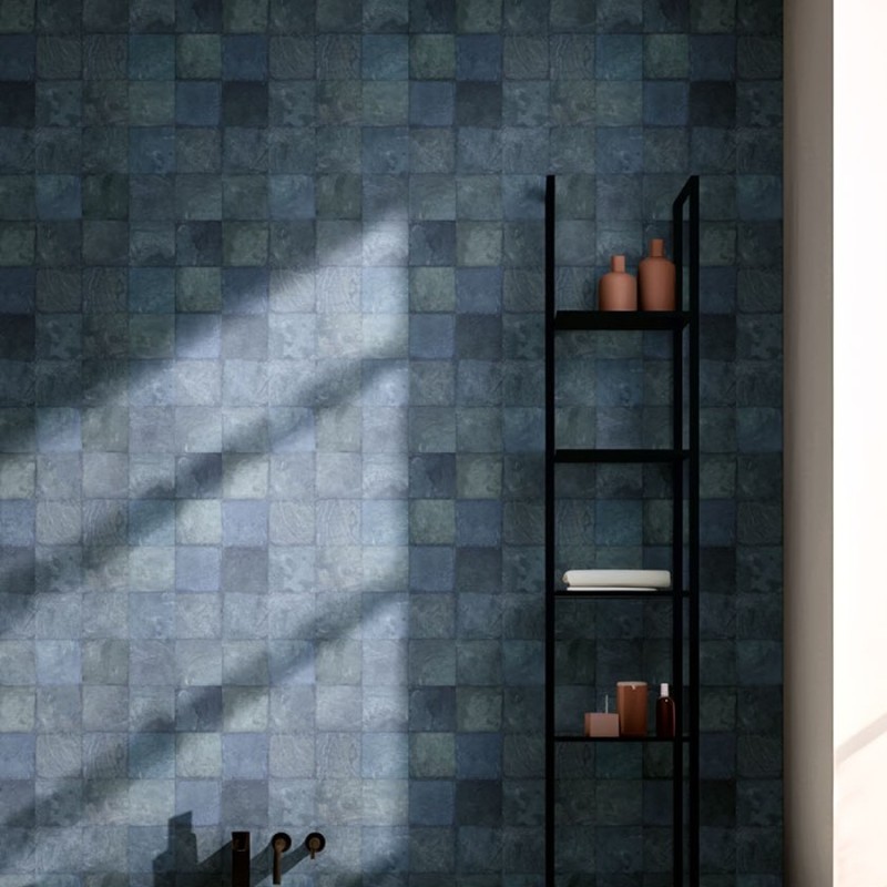 Carreaux ciment - carrelage SAPHIRA 10x10cm imitation carreaux ciment