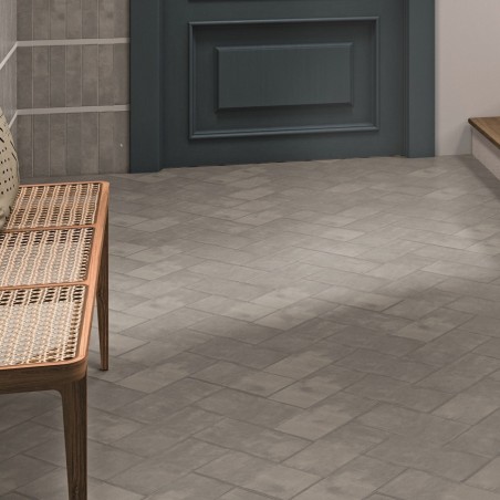 Zellige - carrelage effet zellige 11,5x11,5 cm HORIZON GREY