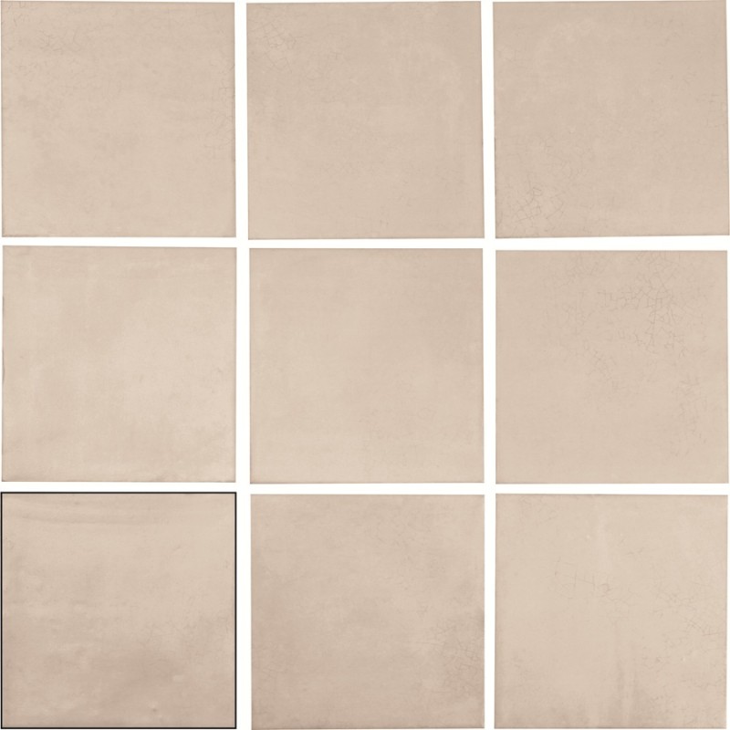 Zellige - carrelage effet zellige 11,5x11,5 cm HORIZON SAND