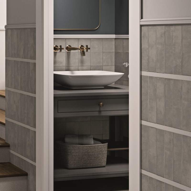 Zellige - carrelage effet zellige 11,5x23,2 cm HORIZON GREY