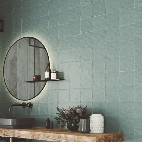 Zellige - carrelage effet zellige 15x15 cm NOVA AQUA SEA