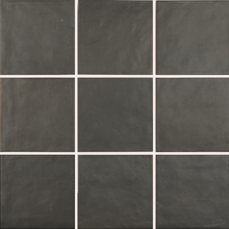 Zellige - carrelage effet zellige 15x15 cm NOVA OBSIDIAN