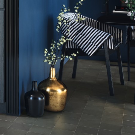 Zellige - carrelage effet zellige 15x15 cm NOVA OBSIDIAN