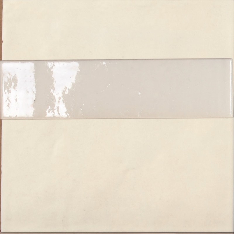 Zellige - carrelage effet zellige 15x15 cm NOVA LINE COCONUT MILK