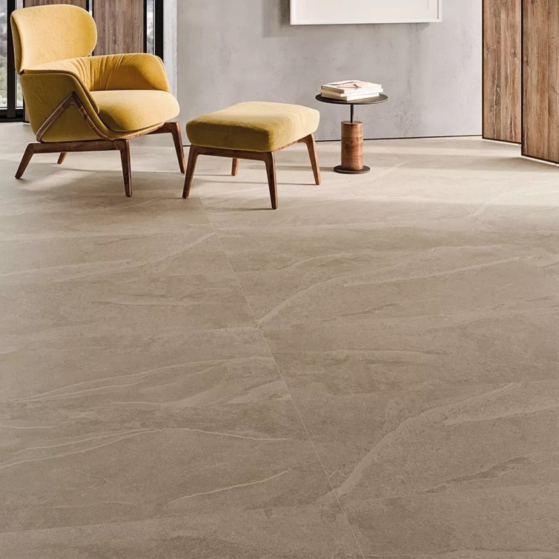 Déstockage - Lot 44.64 m² CRETA ARENA 60x120 cm effet pierre