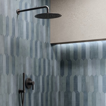 Zellige - carrelage effet zellige 6x26 cm NOVA BLUESTONE