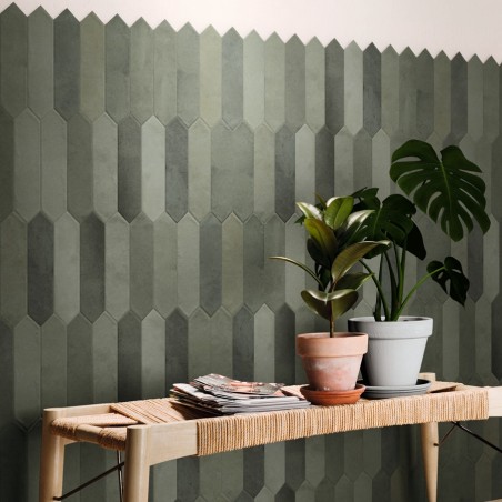 Zellige - carrelage effet zellige 6x26 cm NOVA FOREST