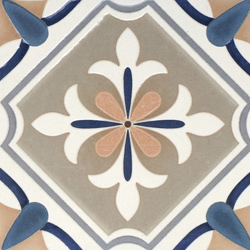 Carreaux ciment - carrelage CELIA DECOR-A 20x20cm imitation carreaux ciment