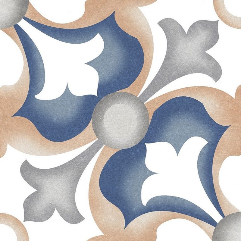 Carreaux ciment - carrelage CELIA DECOR-C 20x20cm imitation carreaux ciment