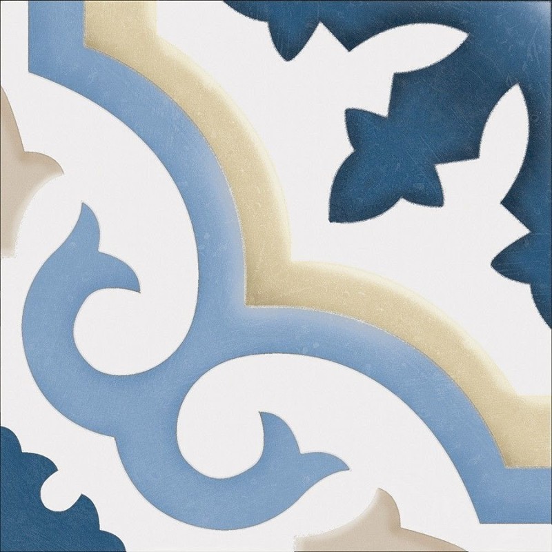 Carreaux ciment - carrelage CELIA DECOR-D 20x20cm imitation carreaux ciment