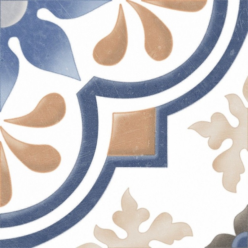 Carreaux ciment - carrelage CELIA DECOR-F 20x20cm imitation carreaux ciment