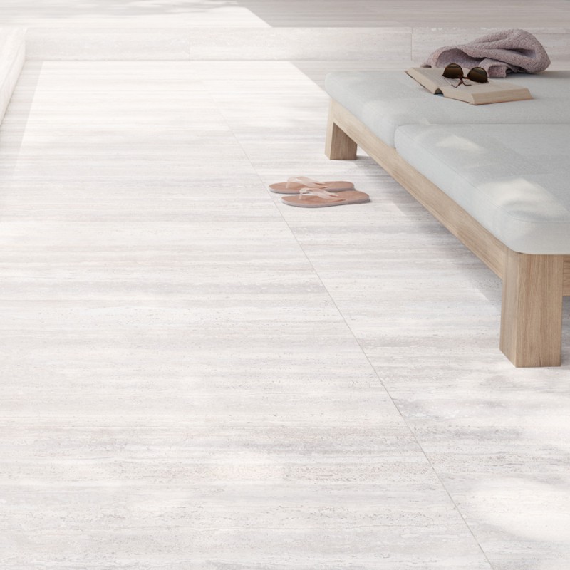 Carrelage terrasse - Carrelage STRATO AURORA 60x120cm effet pierre antidérapant