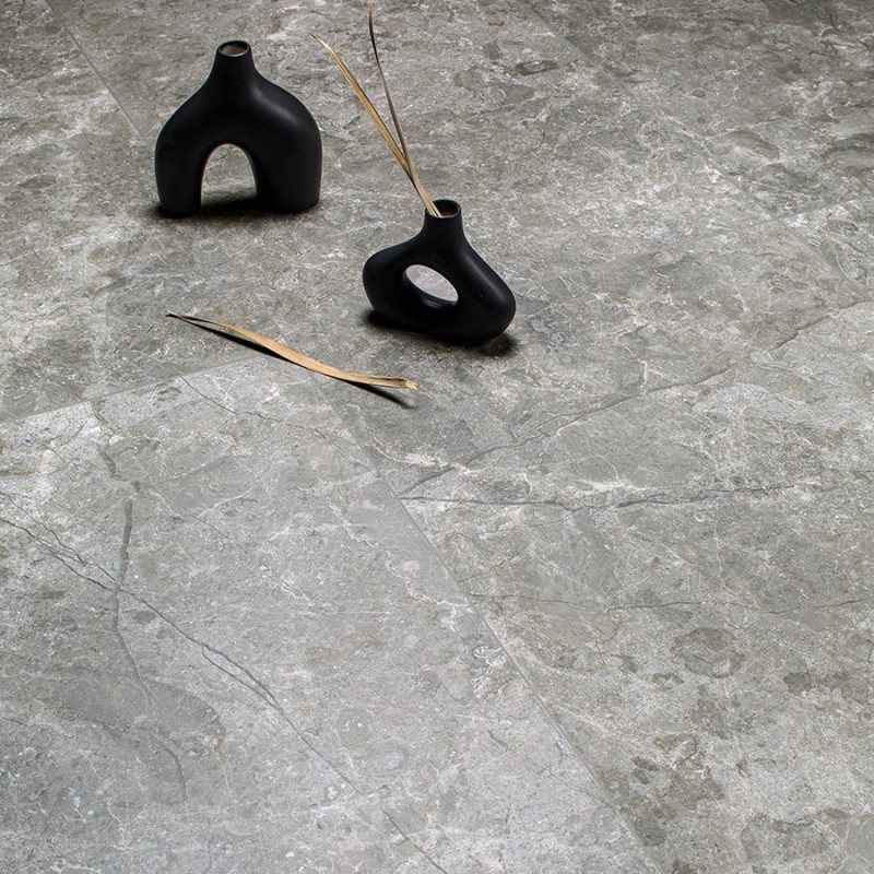 Carrelage terrasse - Carrelage CAROLINA CENDRA 60x120cm effet pierre antidérapant