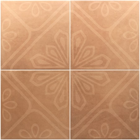 Echantillon - Echantillon carrelage effet terre cuite 20x20cm MIRA DECOR COTTO