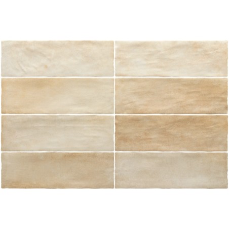 Echantillon - Echantillon carrelage effet zellige 6,5x20cm SEVA ARENA