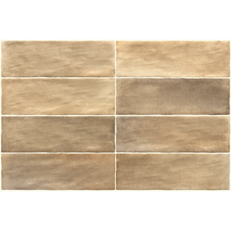 Echantillon - Echantillon carrelage effet zellige 6,5x20cm SEVA CINNAMON