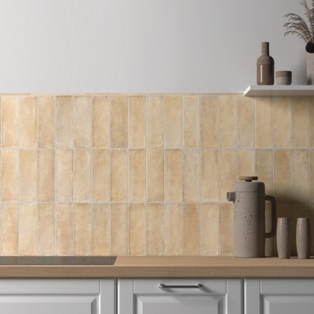 Zellige - carrelage SEVA ARENA 6,5x20 cm effet zellige