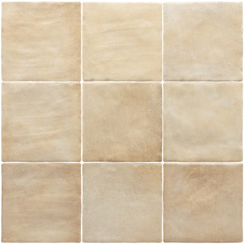 Zellige - carrelage SEVA ARENA 10x10 cm effet zellige