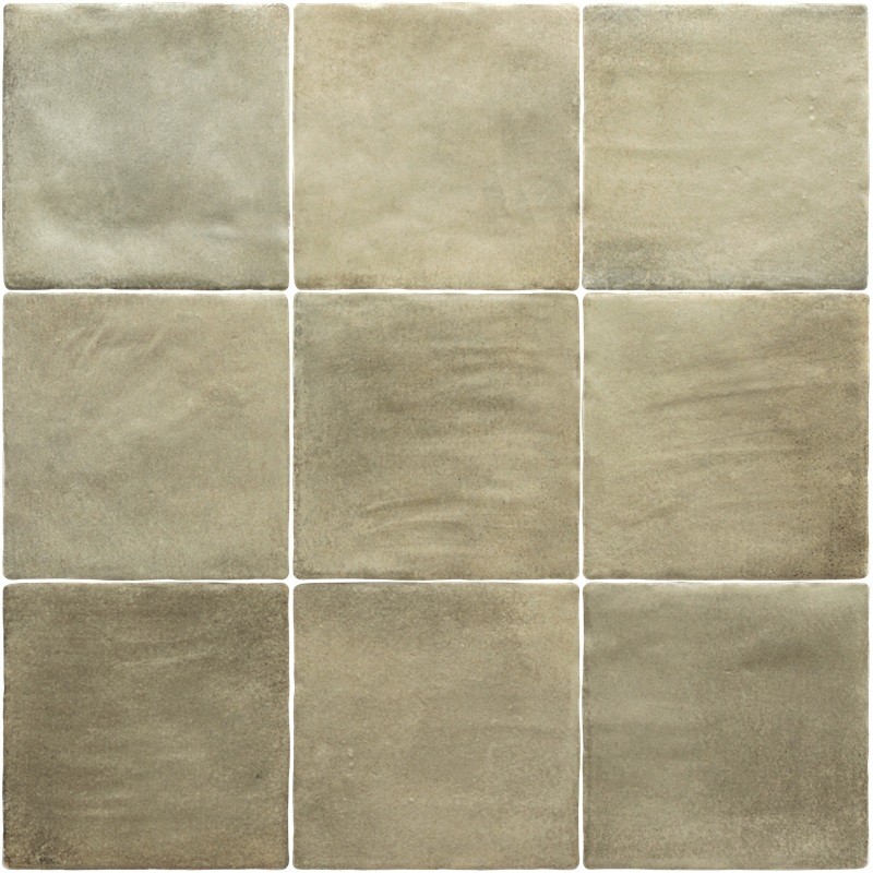 Zellige - carrelage SEVA WEALD GREEN 10x10 cm effet zellige