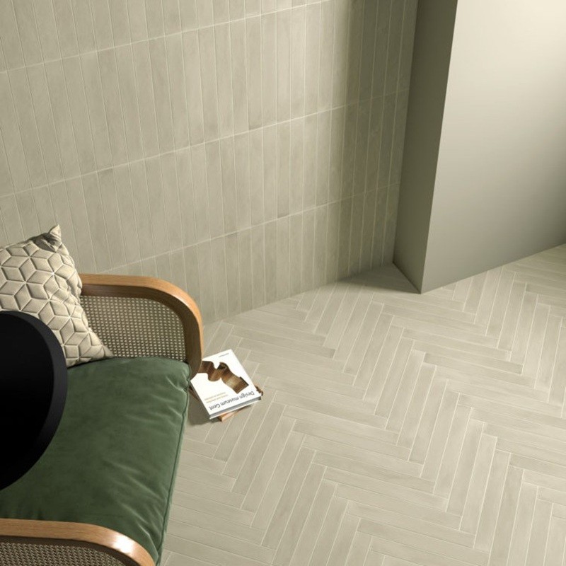 Zellige - carrelage CELONI AGAVE 5x40 cm effet zellige