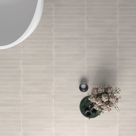 Zellige - carrelage CELONI CLOUDSTONE 5x40 cm effet zellige