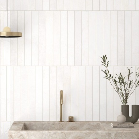 Zellige - carrelage ALGARRA CLEAN 5x40 cm effet zellige