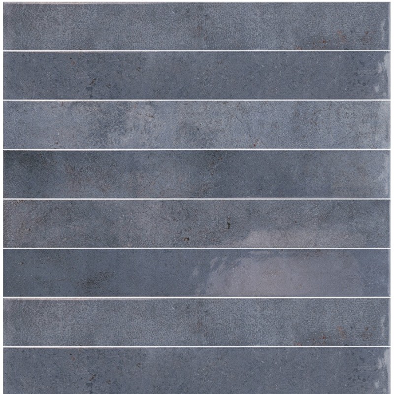 Zellige - carrelage ALGARRA DEEP ROYAL 5x40 cm effet zellige