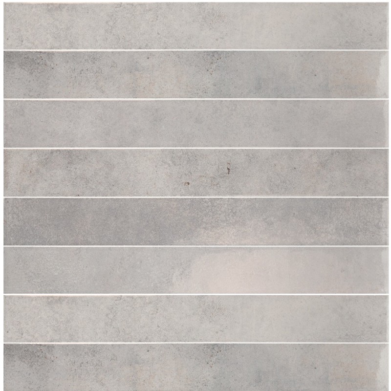 Zellige - carrelage ALGARRA DIM GRAY 5x40 cm effet zellige