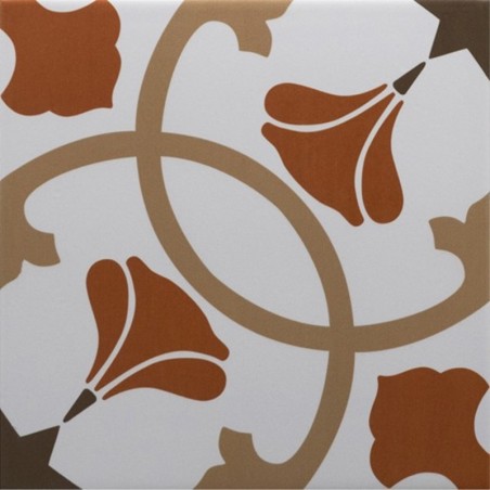 Carreaux ciment - Carrelage AUSTIN 20X20cm effet carreaux ciment