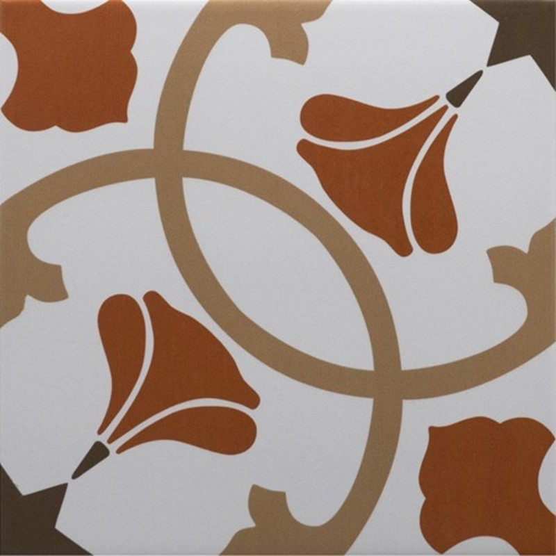 Carreaux ciment - Carrelage AUSTIN 20X20cm effet carreaux ciment