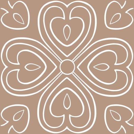 Carreaux ciment - carrelage effet carreaux ciment 20 x 20 cm MIX BRICK