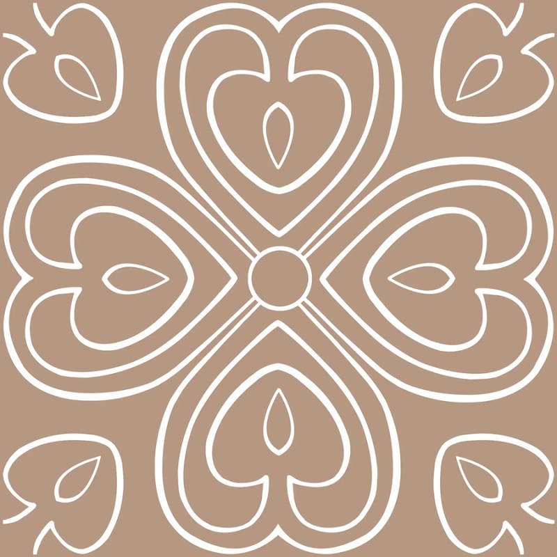 Carreaux ciment - carrelage effet carreaux ciment 20 x 20 cm MIX BRICK