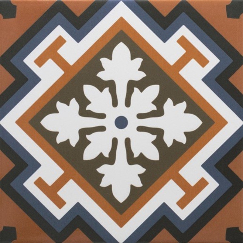 Carreaux ciment - Carrelage CHELSEA 20X20cm effet carreaux ciment